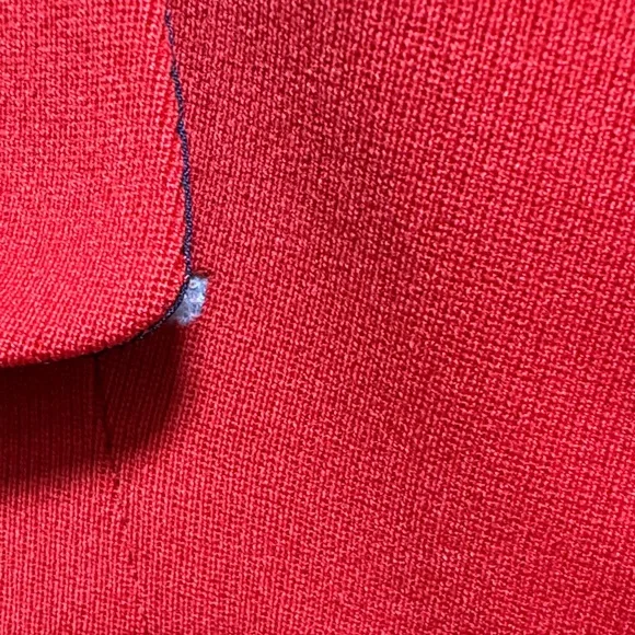 Escada Scarlet Blazer with Midnight Collar - Picture 8 of 16